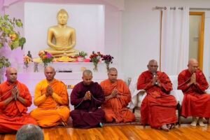 The Most Venerable Attangane Ratanapala Nayaka Maha Thero and the Most Venerable Attangane Sasanaratana Nayaka Maha Thero visited the Cleveland Buddhist ViharaMonthly Program 10/25/2024