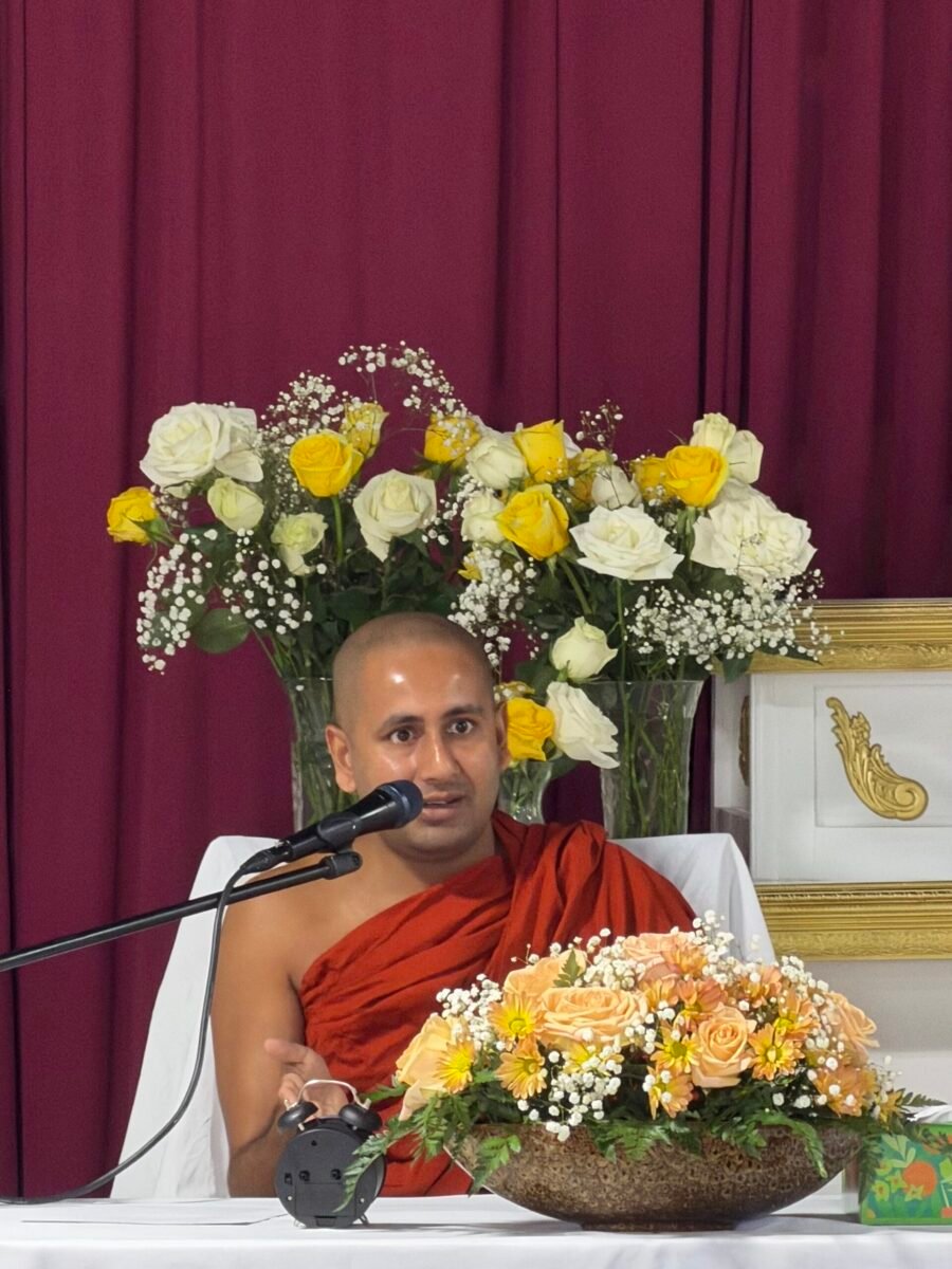 Day 1 of Special Dhamma Program & Meditation Retreat – Most Venerable Kothmale Kumara Kassapa Thero